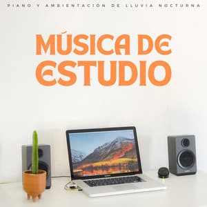 Música De Estudio: Piano Y Ambientación De Lluvia Nocturna - Café Música bgm