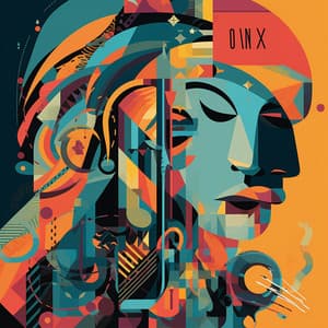 Neon Lights Flicker: Electric Jazz Music - Glacial Lounge Jazz