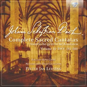 J.S. Bach: Complete Sacred Cantatas Vol. 10, BWV 181-200 - Johann Sebastian Bach