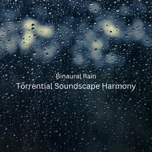 Binaural Rain: Torrential Soundscape Harmony - Binaural Beats Brainwave Entrainment