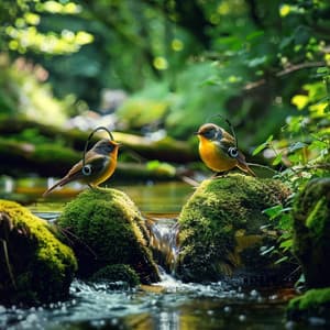 Nature’s Binaural Cadence: Birds by the Creek - 78 72 Hz - Demeter's Pillow