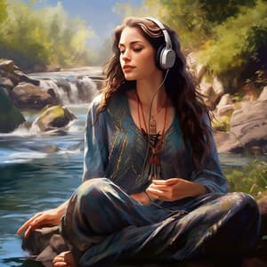 Binaural Bliss: Sonic Waterscapes Spa Serenity - Solfeggio Frequencies 528Hz