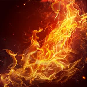 Warmth of Fire Binaural Relaxation Sounds - Relaxing Chill Out Music