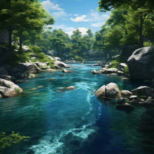 River Meditation Serenity: Calming Waters - Smoothe Sounds