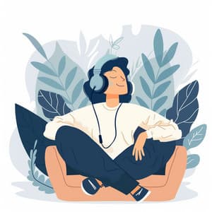 Relaxation's Melodic Flow: Calming Sounds - Spiritual Relax