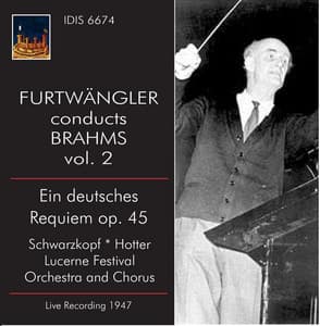 Furtwängler Conducts Brahms, Vol. 2 - Johannes Brahms