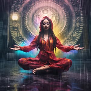 Rainy Echoes of Yoga: Yoga's Harmony - Gentle Outdoors