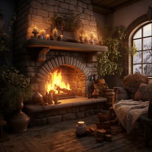 Arrullos De Llamas: Sinfonía De Sueño A La Luz Del Fuego - Dormir Sol