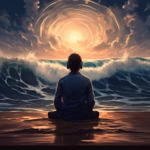 Zen Ocean: Meditation Peaceful Chords - Upbeat Instrumental Music