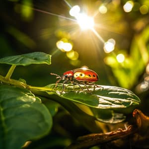 Forest Groove with Nature's Insect Symphony - Background Music Sessions