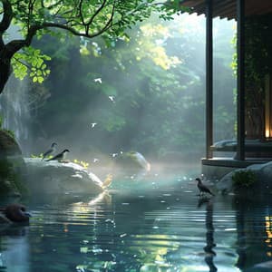 Binaural Birds in Leisure: Relaxation Harmony - 78 72 Hz - Relaxing Flute Music Zone