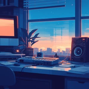 Calming Ambient Lo Fi Background Music - Lazy Vibes