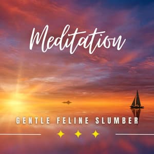 Gentle Feline Slumber: Meditations for Calm Sleep - Cat Music Therapy