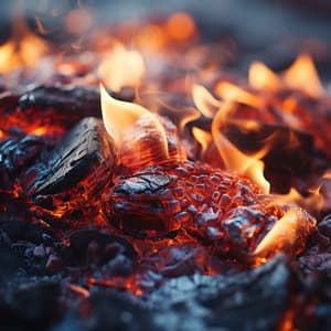 Armonías Tranquilas Del Fuego: Música Para La Relajación - Resplandor de la naturaleza