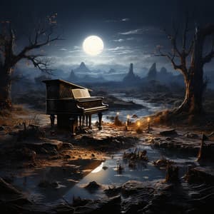 Melodías A La Luz De La Luna: Pinceles De Piano Que Tranquilizan La Serenidad Sobre El Lienzo De La Noche - Soñadoras de piano
