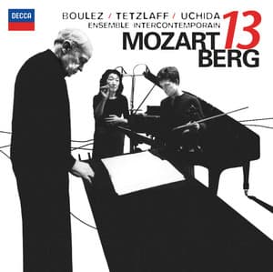 Mozart: Gran Partita / Berg: Kammerkonzert - Mitsuko Uchida