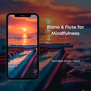 Piano & Flute for Mindfulness: A Musical Path to Awareness - Portable Music Vibes