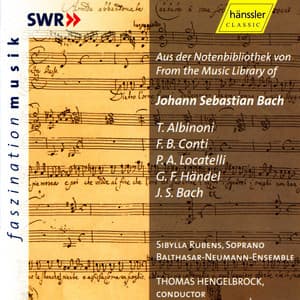 Bach, J.S.: Overture  No. 1 / Handel: Armida Abbandonata - Sibylla Rubens