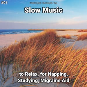 #01 Slow Music to Relax, for Napping, Studying, Migraine Aid - Relaxing music
