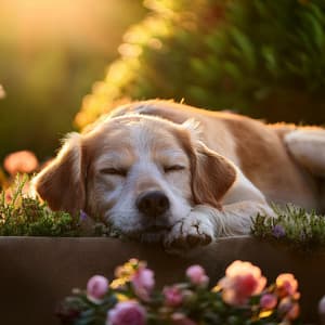 Lofi Suave Para La Serenidad Y Confort De Perros - Almuerzo en calma