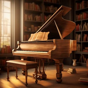 Academic Echoes: Piano Study Harmony - Piano for Studying