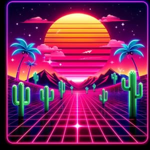 Desert Sun Synthwave - Synthwave Chillout Vibes