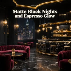 Matte Black Nights and Espresso Glow - The Bossa Nova All Stars