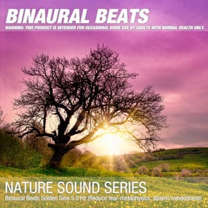 Binaural Beats Golden Sine 5.8 Hz - Binaural Beats & Isochronic Tones