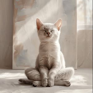 Sueños Armónicos De Gatos: Delicias De Música Ambiental Reflexiva - Cuna Musical Gatos