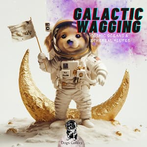 Galactic Wagging: Cosmic Oceans & Ethereal Flutes - Dogs Galaxy