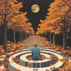 Læselystens Labyrint: Opdagelsestur gennem Uendelige Fiktionelle Stier - Binaural Beat