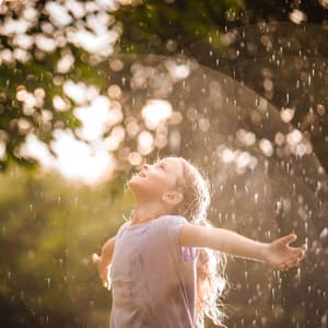 Gentle Rain Oasis: A Forest Retreat for Relaxation - Nighttime Relaxing