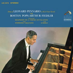 Rachmaninoff: Rhapsody on a Theme of Paganini - Franck: Symphonic Variations - Litolff: Concerto No. 4, Scherzo - Leonard Pennario