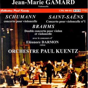Schumann, Saint-Saëns & Brahms: Concerto pour violoncelle, Op. 129 - Orchestre Paul Kuentz