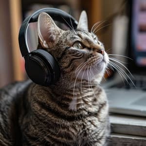 Gatos Y Arroyos Calmantes: Música Para La Relajación - Musicoterapia para cachorros