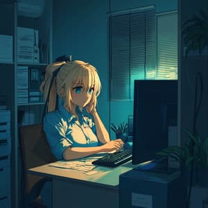 Late Night Anime Vibes - Chill Anime Lofi