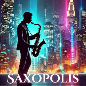Saxopolis: Metropolitan Saxophone Jazz Journey - Jazz Sax Lounge Collection