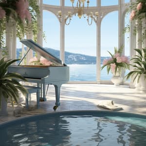 Gentle Waves: Spa Piano Symphony - Soft Piano Music