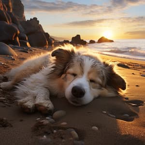 Sueños Del Perro: Sonidos Oceánicos Serenos - Dao Naturaleza