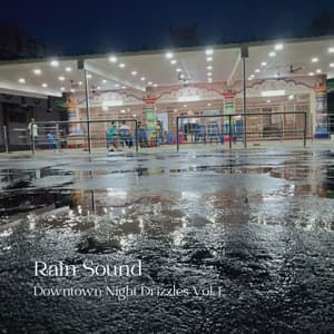 Rain Sound: Downtown Night Drizzles Vol. 1 - Binaural Beats Sleeping Music