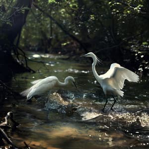 Binaural Creek Sounds: Birds and Nature for Stress Relief - Relaxed State