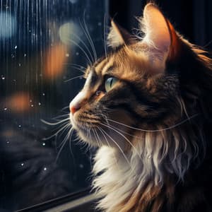 Melodías Perfectas De La Lluvia: Música Para Gatos - Vibraciones de origen