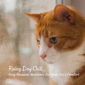 Rainy Day Chill: Cozy Binaural Ambience for Your Cat's Comfort - Binaural Beats Deep Sleep