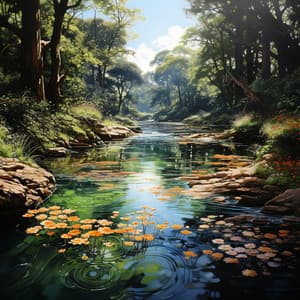 Viaje Por El Río: Armonía Fluida Básica - Biblioteca XLE de sonidos de la naturaleza