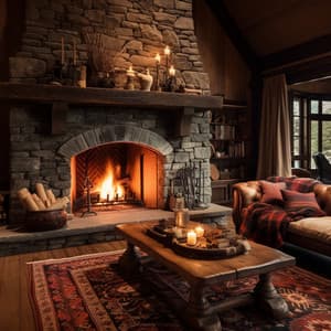 Relajación De Brasa: Melodías De Armonía A La Luz Del Fuego - Pensamientos Positivos