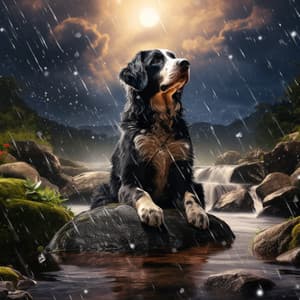 Harmonic Dog Thunderstorms: Music Bark - Grey Sample Library