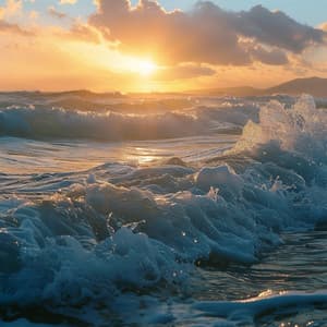 Brisa Calmante Del Océano: Ambiente Acuático Relajante - Salón de Buda