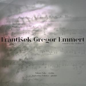 František Gregor Emmert: Musica da Violino I. - František Gregor Emmert