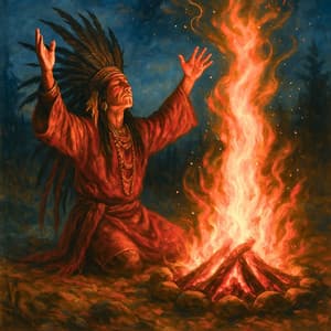 Ceremony of Fire for Energy Clearing - Jonas Samaii