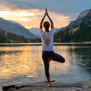 Melodías Lofi Para Yoga: Movimiento Rítmico Equilibrado - Ecos suaves